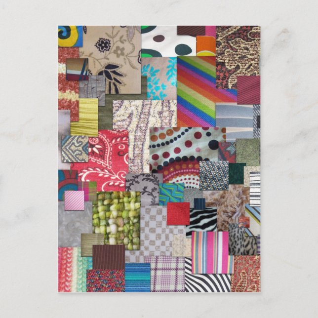 Textilier Vykort (Framsida)