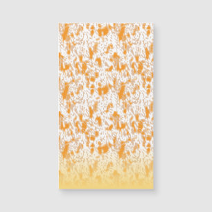 Textilmönster med en livfull orange och gul