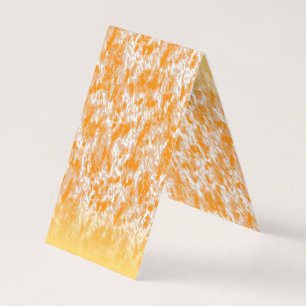 Textilmönster med en livfull orange och gul kort