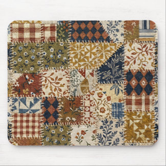 Textilmosaik i vintage-stil. musmatta