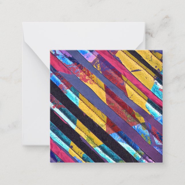 Textilrand Anteckningskort (Framsida)