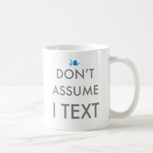 Texting mugg