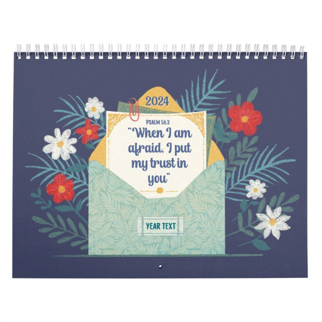 Textkalender 2024 kalender (Omslag)