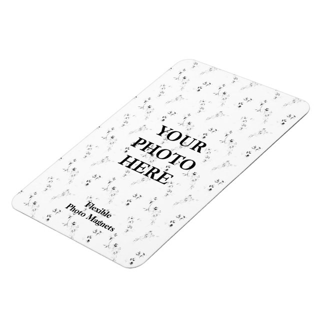 Textlogg för bästa anpassningsbar Flexibel fotomag Magnet (Vänstra Sidan)