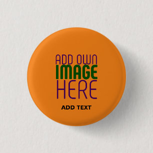 TEXTMALL FÖR MODERN EDITABLE ORANGE IMAGE-MÖRK KNAPP