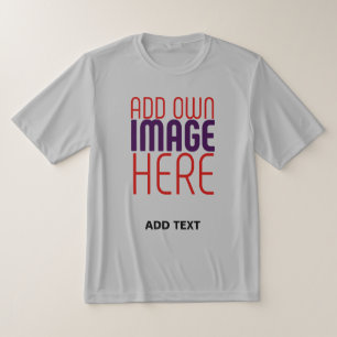 TEXTMALL FÖR MODERN REDIGERBAR ENKEL ASH-BILD T SHIRT