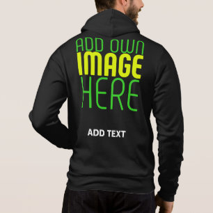 TEXTMALL FÖR MODERN REDIGERBAR ENKEL SVART BILD T SHIRT