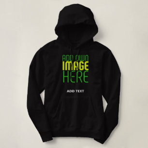TEXTMALL FÖR MODERN REDIGERBAR ENKEL SVART BILD T SHIRT