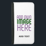 TEXTMALL FÖR MODERN REDIGERBAR ENKEL VITE BILD PLÅNBOKSFODRAL FÖR SAMSUNG GALAXY S5<br><div class="desc">DET HÄR ÄR EN UTFORMNING SOM ÄR ANPASSAD FÖR KUNDER.DU KAN ÄNDRA,  ÄNDRA ELLER LÄGGA TILL LOGOTYP,  FOTO,  TEXT OCH FÄRG PÅ DET SÄTT DU VILL.TACK.</div>