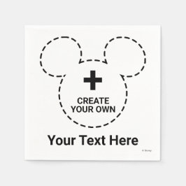 Textmall Pappersservett