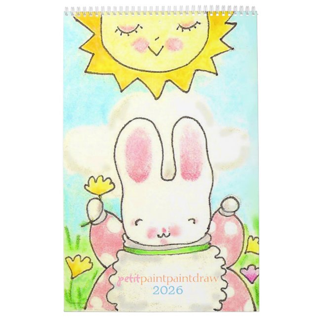 textmålning rita 2026-kalender kalender (Omslag)