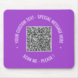 Textmusen för QR-kodsökning - Anpassningsbar för t Musmatta