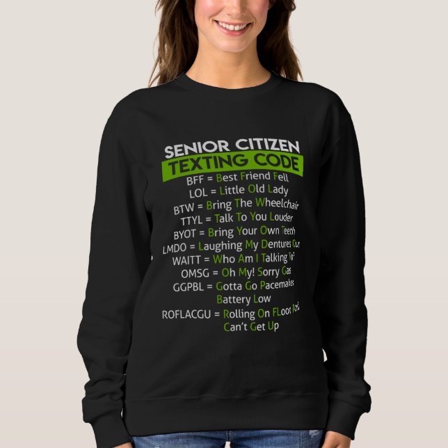 Textningskod för äldre medborgare för farfar farmo t shirt (Framsida)