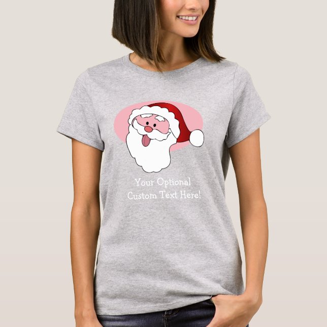 Textraskjortor och jacka på anpassningsbar t shirt (Framsida)