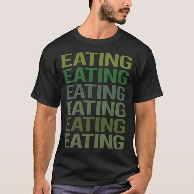Textredigering för grönt t shirt (Framsida)