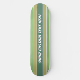 Textskateboard för anpassningsbar i rand Mönster Skateboard Bräda 20 Cm
