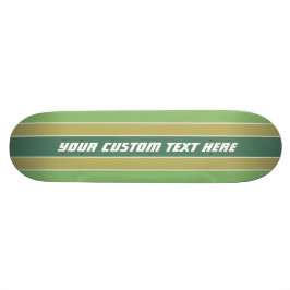 Textskateboard för anpassningsbar i rand Mönster Skateboard Bräda 20 Cm