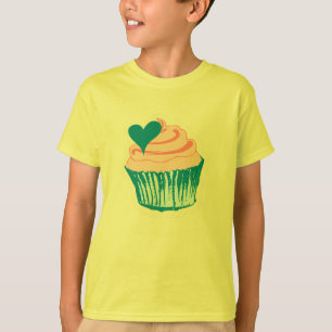 Textskjortor för Cuptårta Kärlek anpassningsbar oc T-shirt