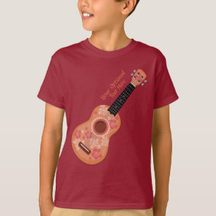 Textskjortor & jackor för Ukulele beställnings- T Shirt