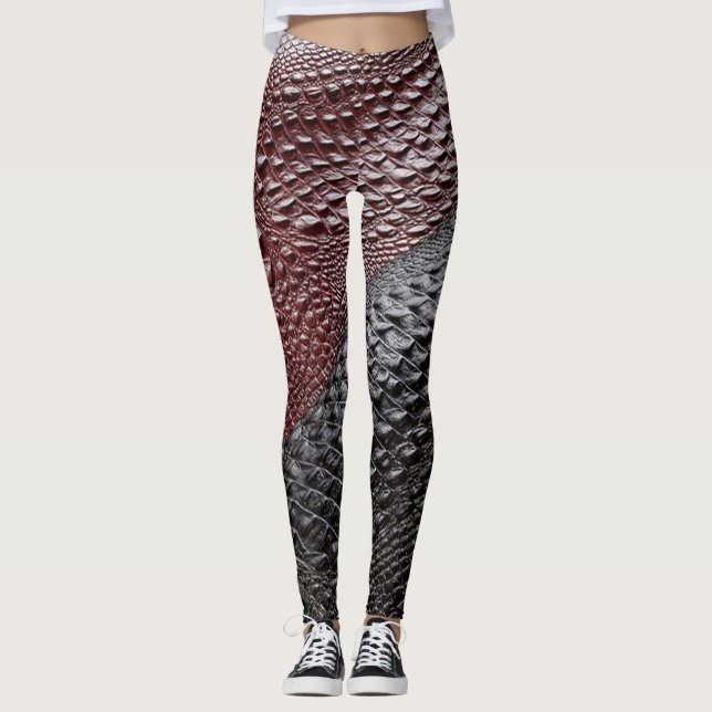 Textur för skalet för orm leggings (Framsida)