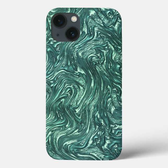 Textur jade och cyanaktiga gröna nyanser (Baksida)