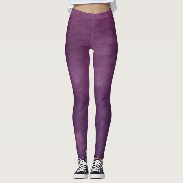 Textura #10 de la obra Fantasía y realidad Leggings (Framsida)