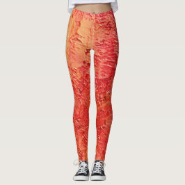 Textura #10 de obra Horizonte Leggings