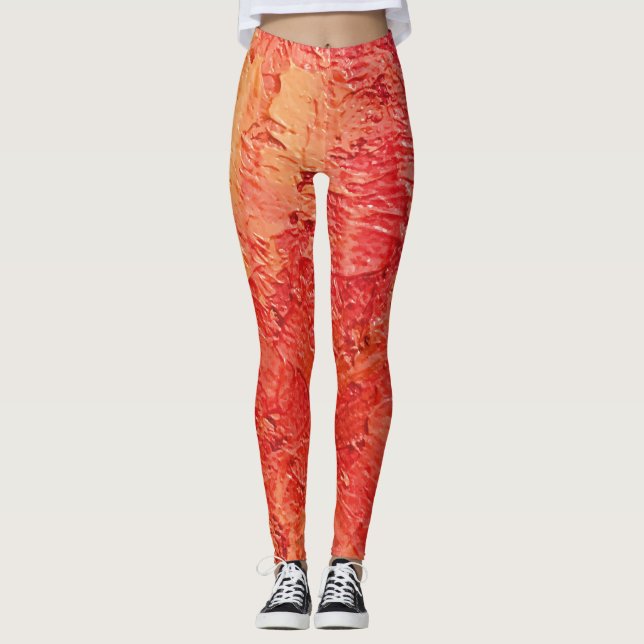 Textura #10 de obra Horizonte Leggings (Framsida)