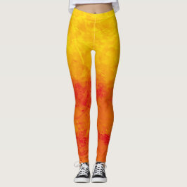 Textura #12 de la obra Fantasía y realidad Leggings