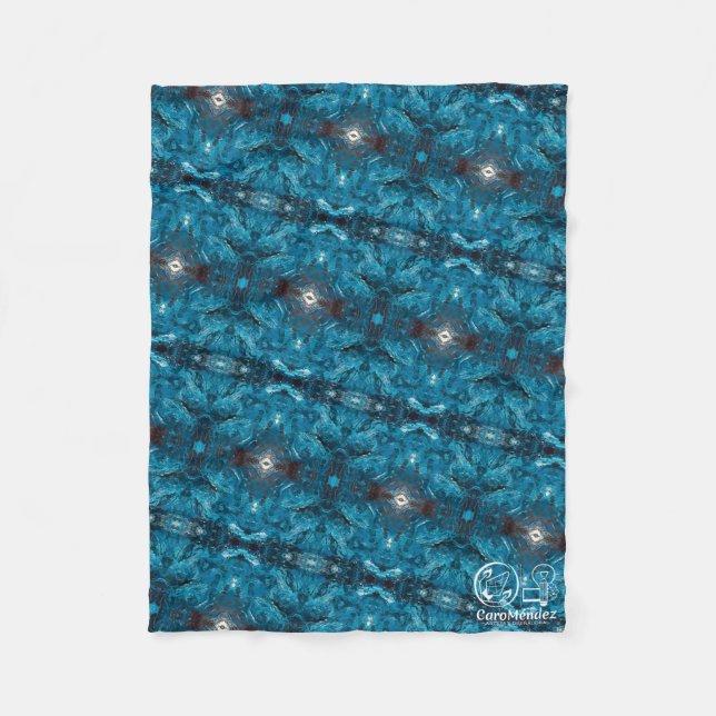 Textura #12 de obra Horizonte Fleecefilt (Framsidan)