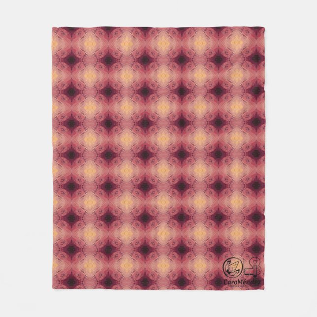 Textura #13 de obra Horizonte Fleecefilt (Framsidan)