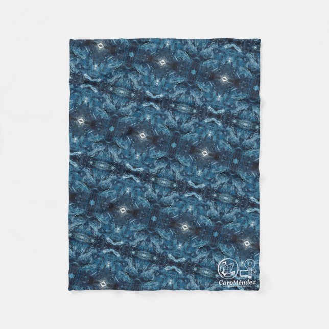 Textura #14 de obra Horizonte Fleecefilt (Framsidan)