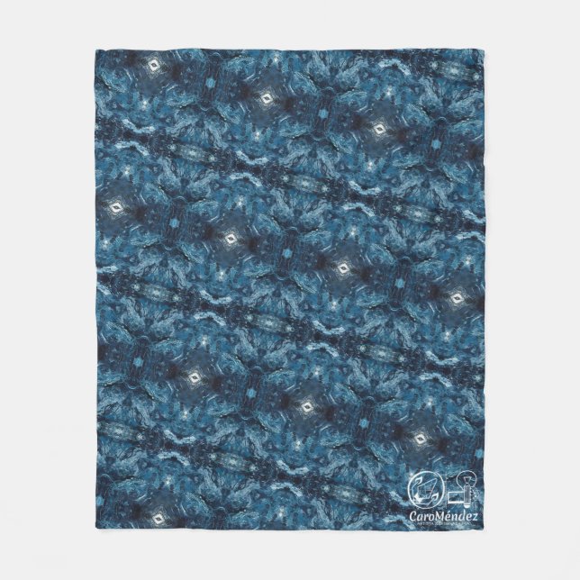 Textura #14 de obra Horizonte Fleecefilt (Framsidan)