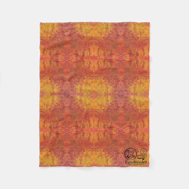 Textura #1 de obra Horizonte Fleecefilt (Framsidan)