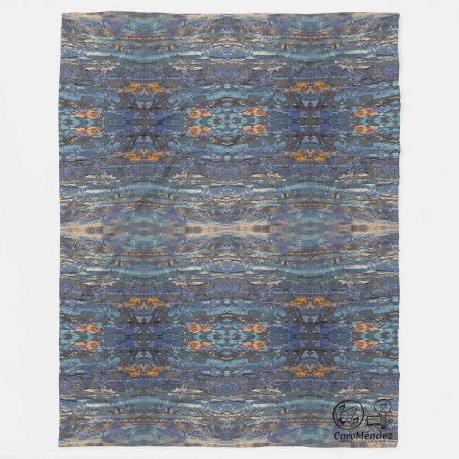 Textura #1 de obra La roca Fleecefilt (Framsidan)