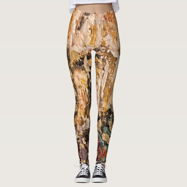 Textura #24 de obra Amanecer Leggings (Framsida)