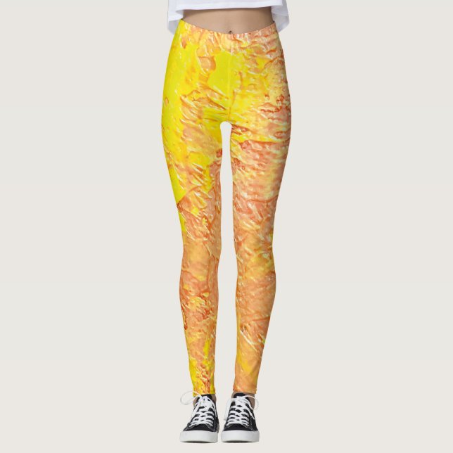 Textura #26 de obra Horizonte Leggings (Framsida)