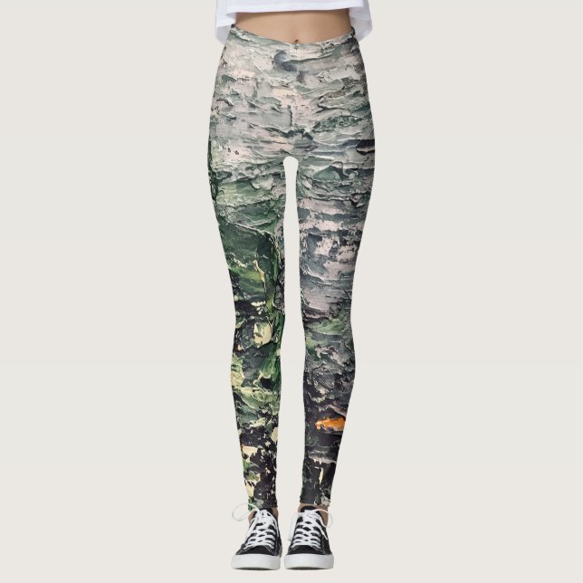 Textura #27 de obra Amanecer Leggings (Framsida)