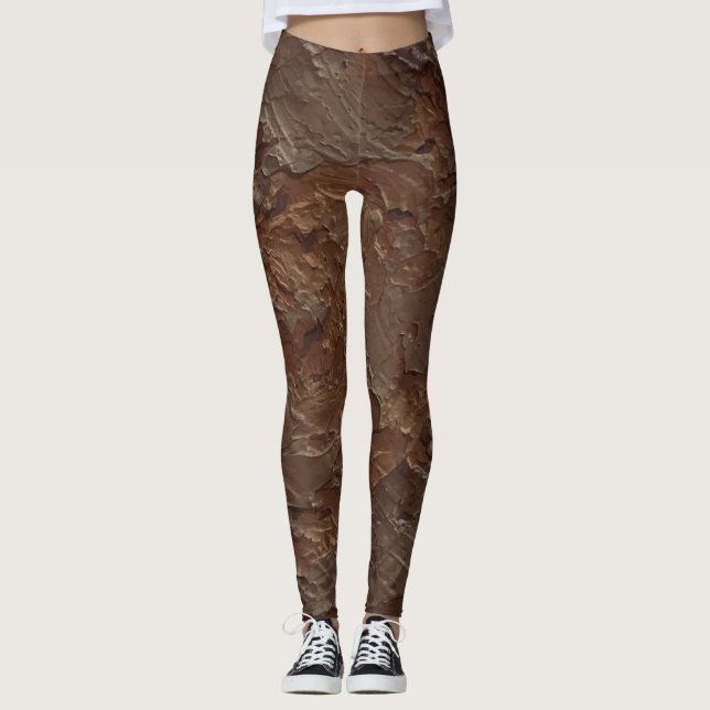 Textura #28 de obra Amanecer Leggings (Framsida)