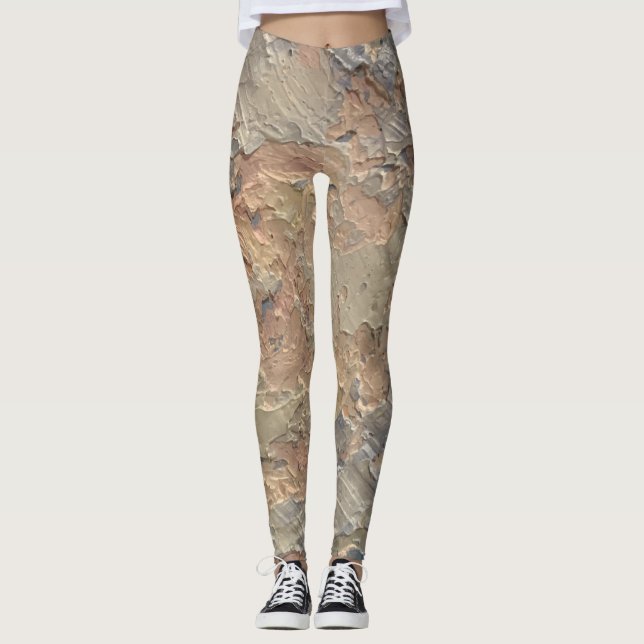 Textura #2 de obra Amanecer Leggings (Framsida)