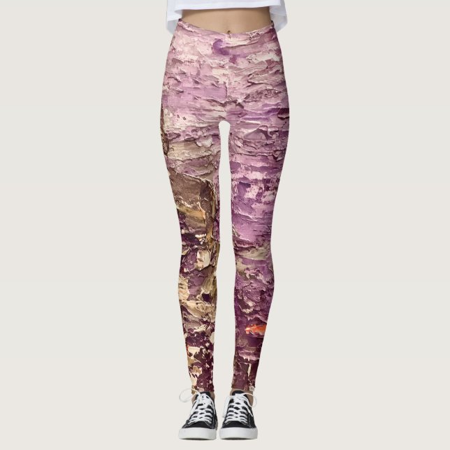 Textura #30 de obra Amanecer Leggings (Framsida)