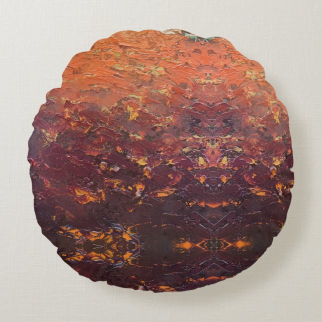 Textura #3 de la obra La puesta del sol Rund Kudde (Framsidan)