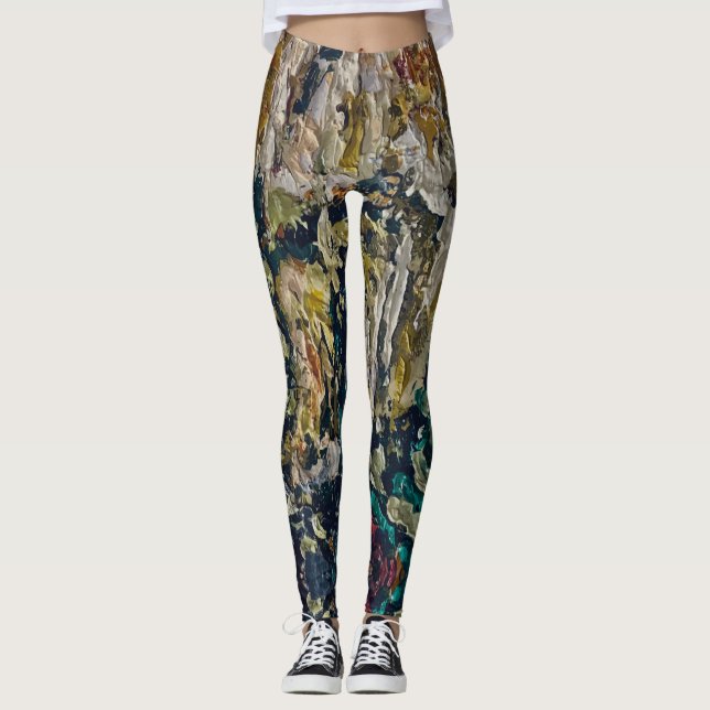 Textura #41 de obra Amanecer Leggings (Framsida)