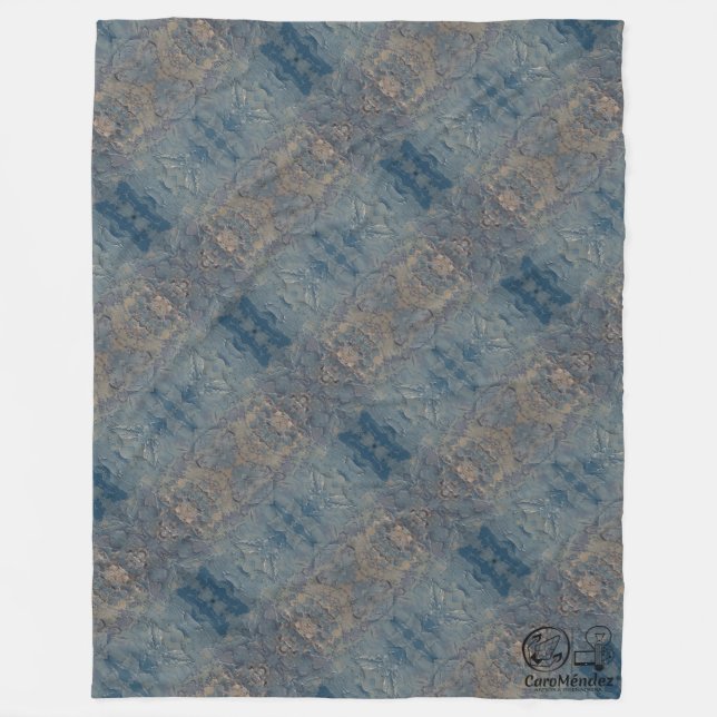 Textura #5 de obra Amanecer Fleecefilt (Framsidan)