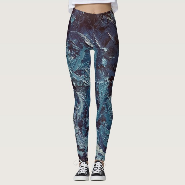 Textura #6 de obra Horizonte Leggings (Framsida)