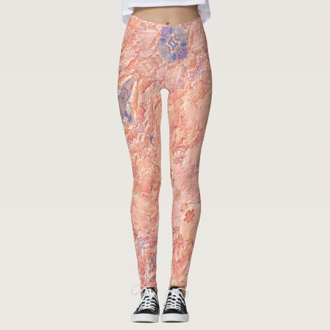 Textura #7 de obra Amanecer Leggings (Framsida)