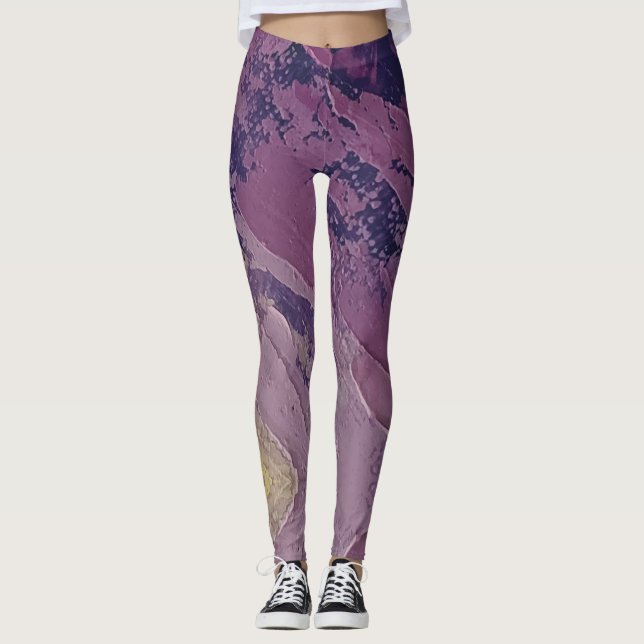 Textura #7 de obra Horizonte Leggings (Framsida)