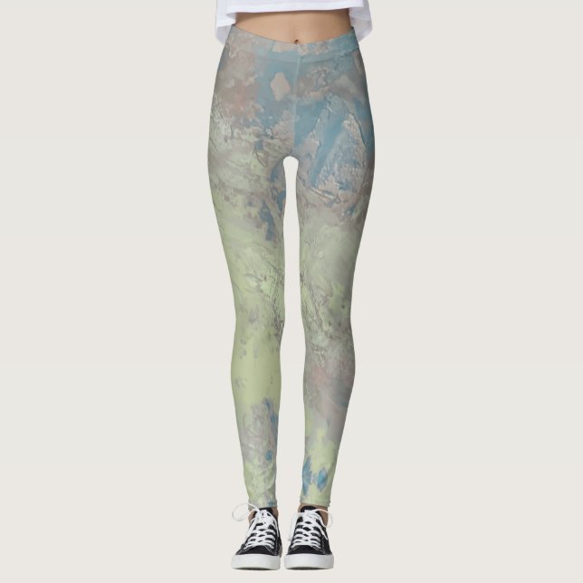 Textura #7 de obra La roca Leggings (Framsida)