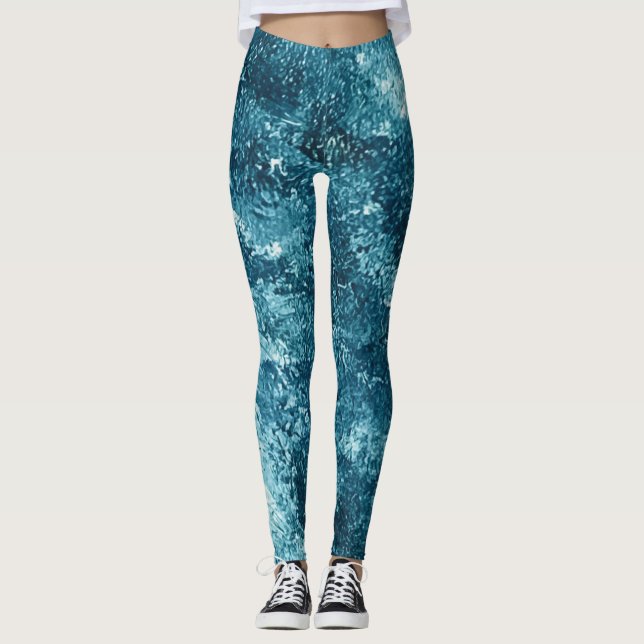 Textura #8 de la obra Cerezas Leggings (Framsida)