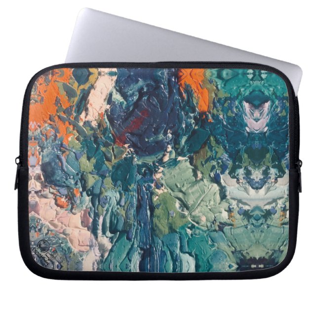 Textura #9 de la obra Viendo a travez de los ojos Laptop Fodral (Framsidan)